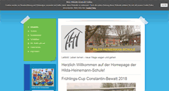 Desktop Screenshot of hilda-heinemann-schule.de